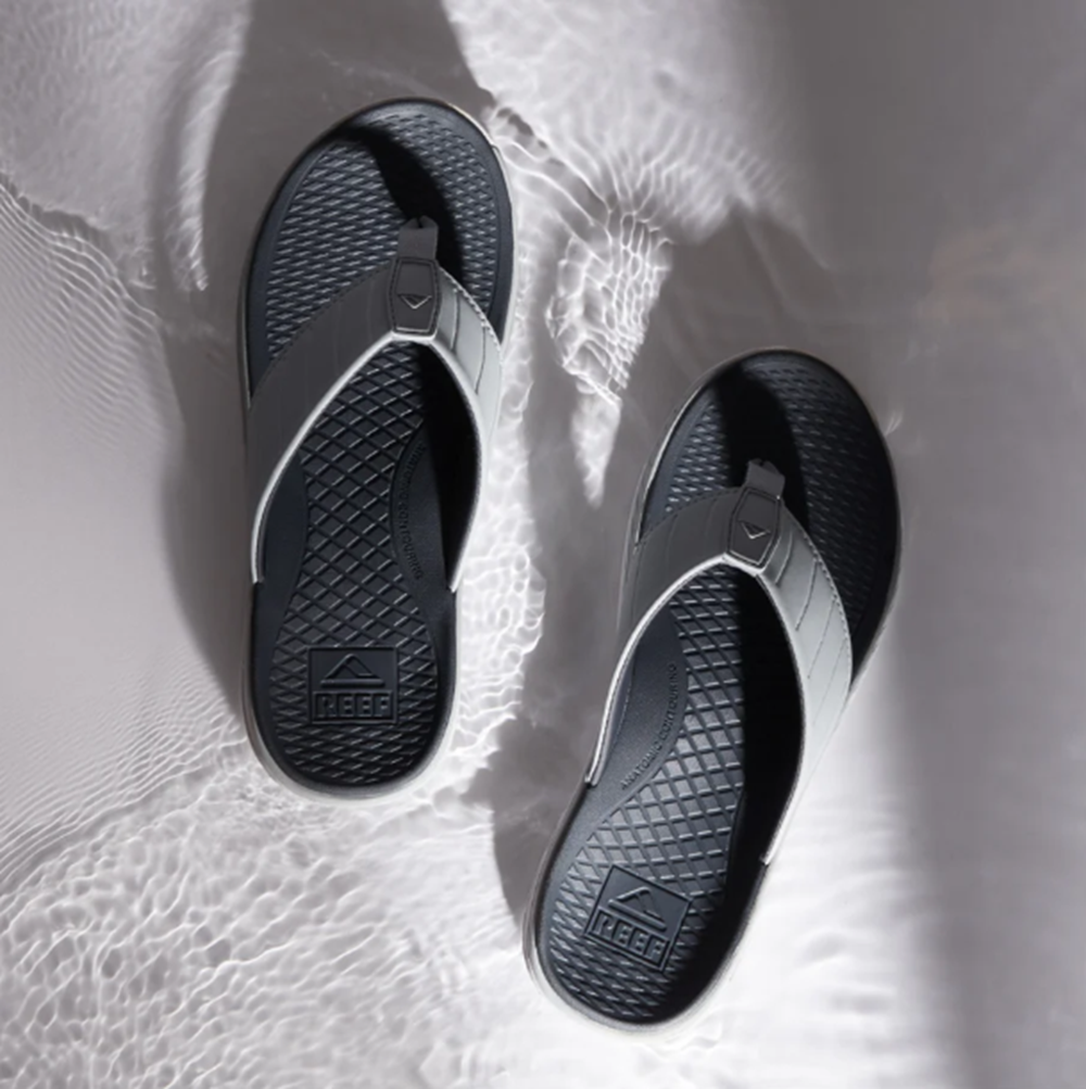 Reef DeckHand Sandals Mens Grey