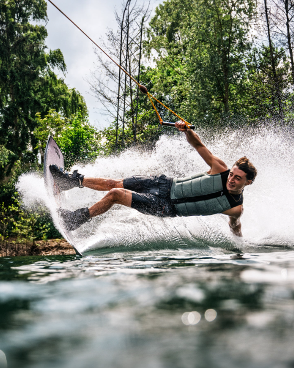 Follow Section Impact Vest Mens Black Petina