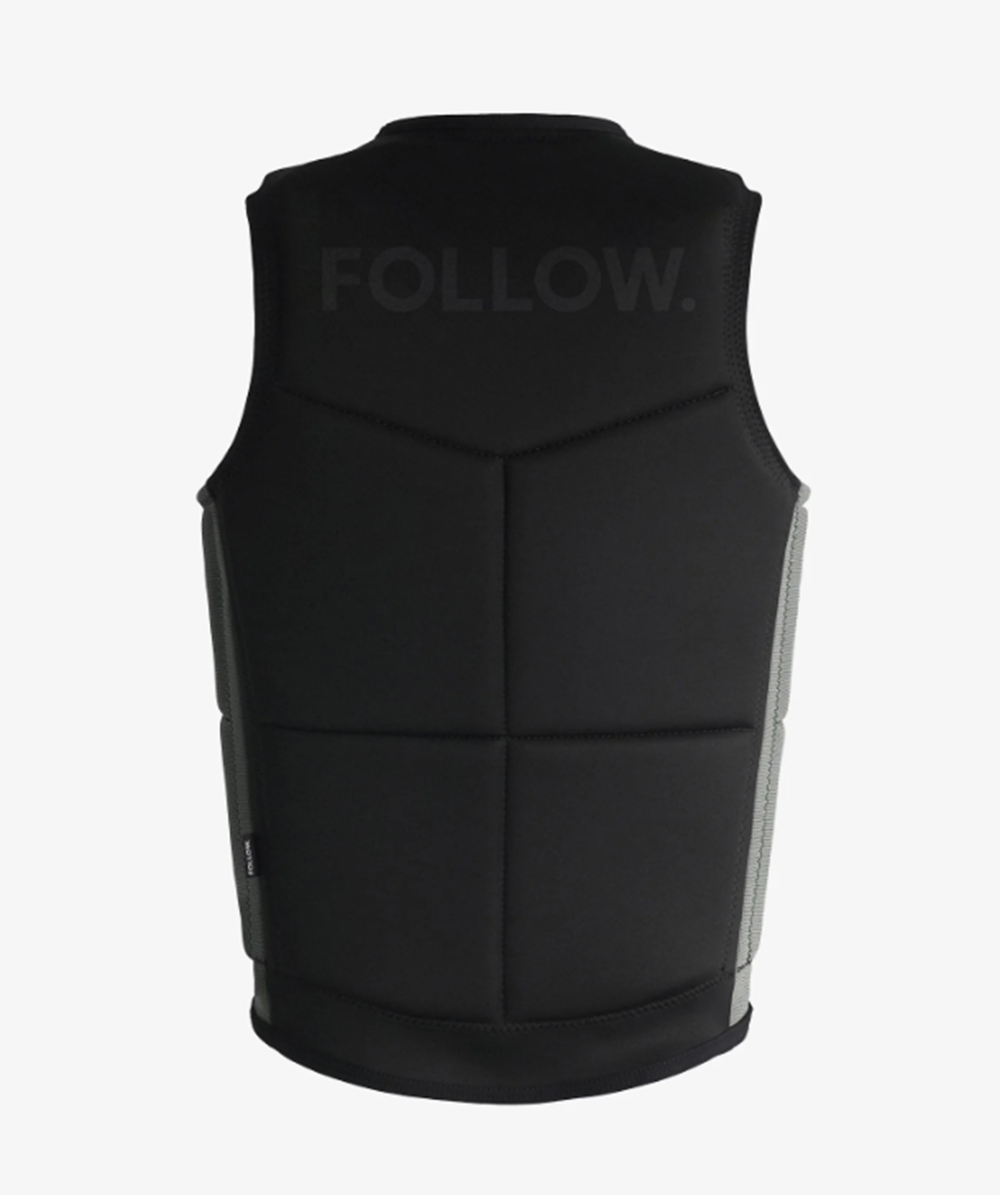 Follow Section Impact Vest Mens Black Petina