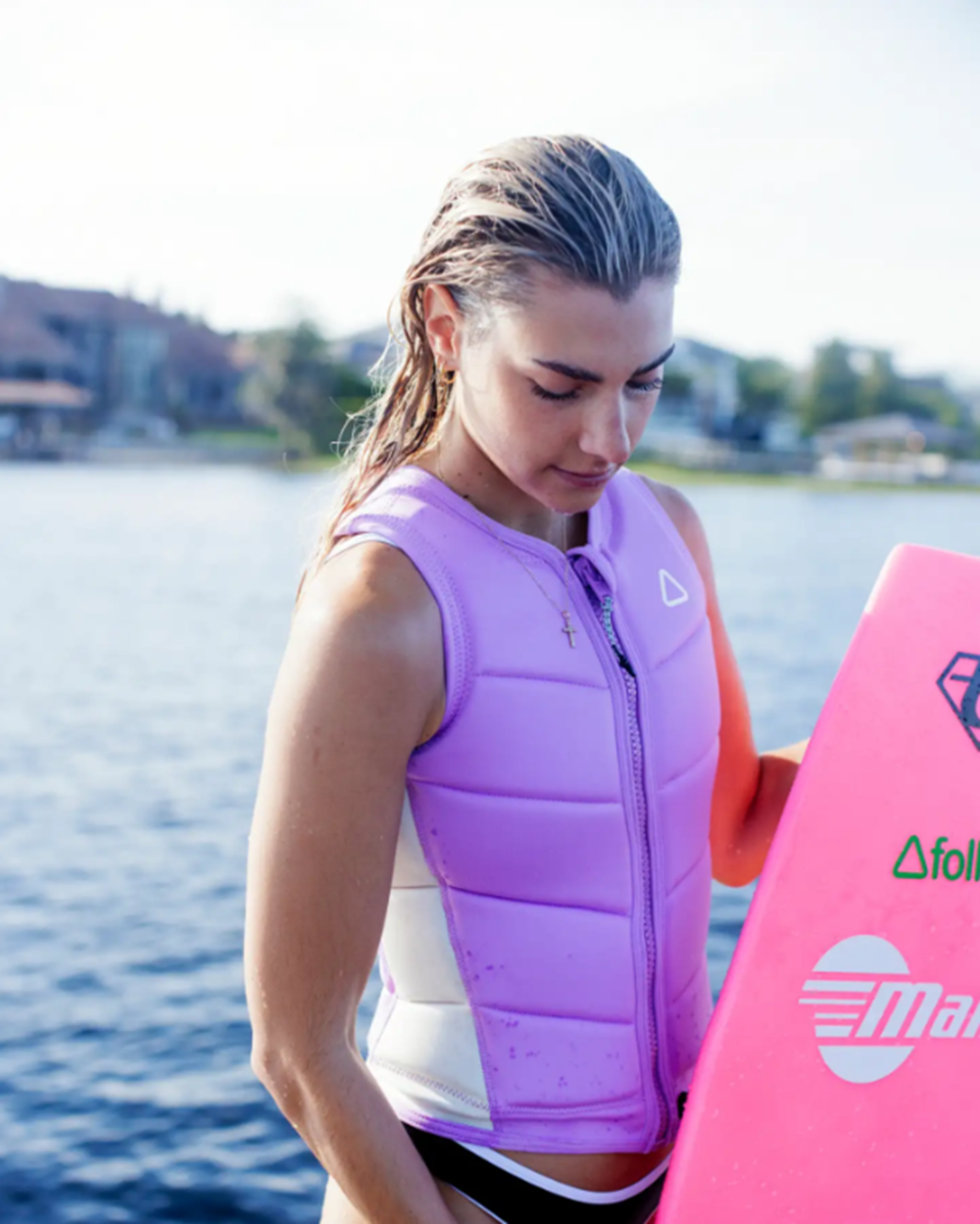 Follow Corp Impact Vest Womens Purple