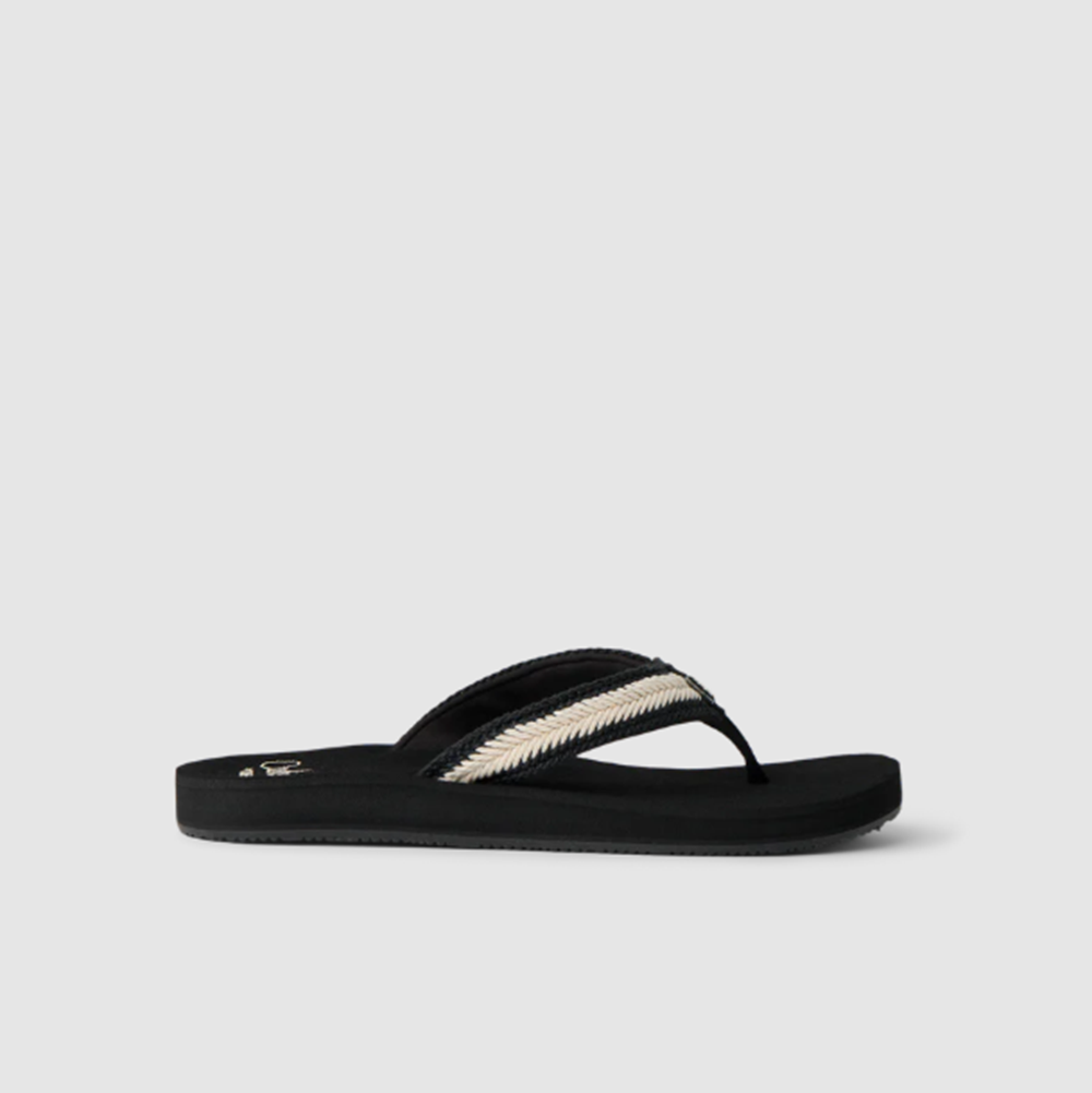 Reef Baja Maria Sandals Womens Black Vintage