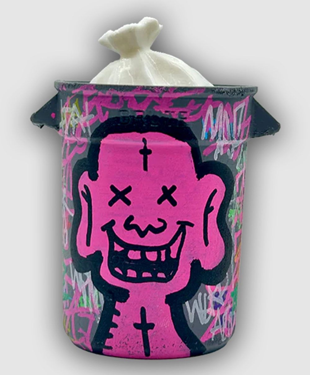 ZEGHEADS Graff Trash Cans Fingerboard Assorted 2.5 inch