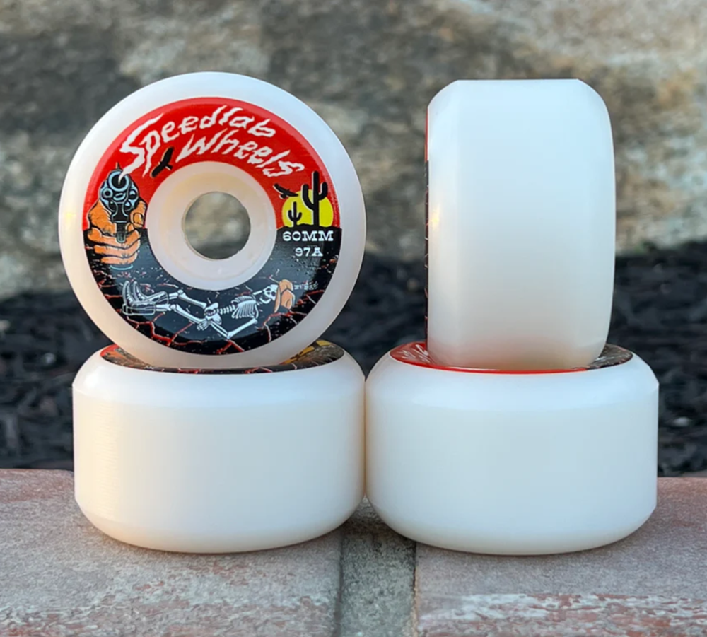 Speedlab Outlaw Wheels Set Natural 60mm/97a