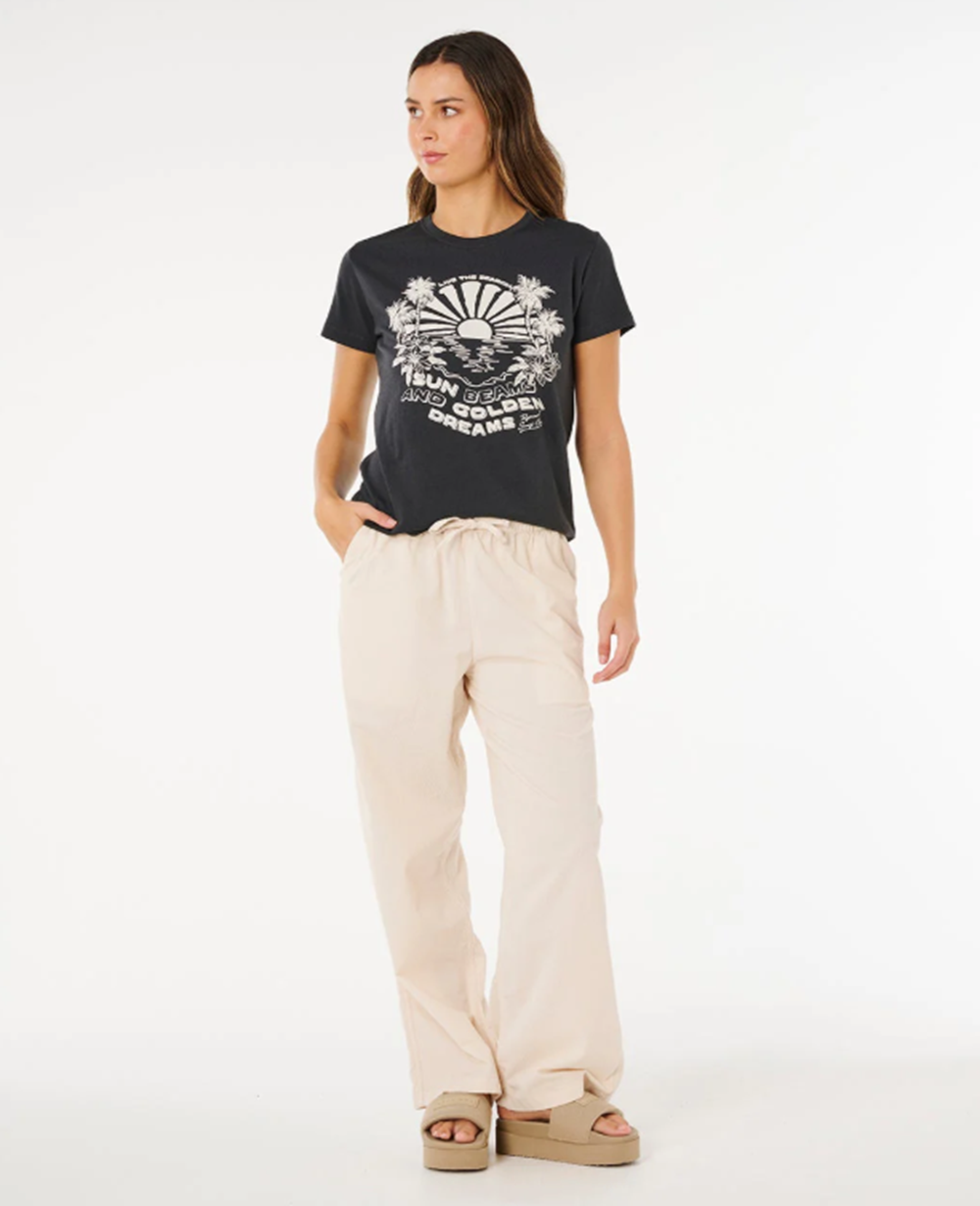 Rip Curl Sun Beams Tshirt Washed Black