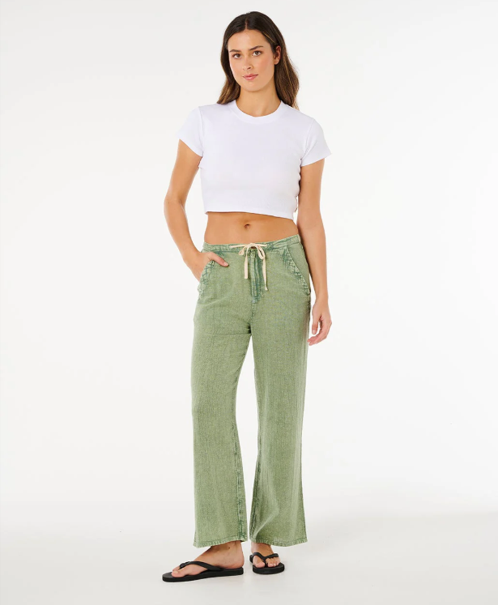 Rip Curl Classic Surf Wide Leg Pant Sage