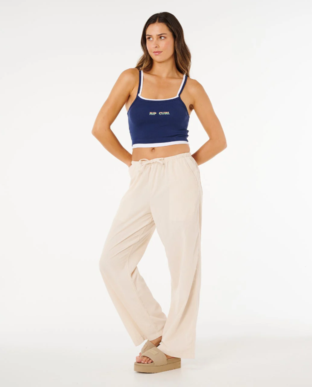 Rip Curl Surf Revival Layer Tank Top Dark Navy