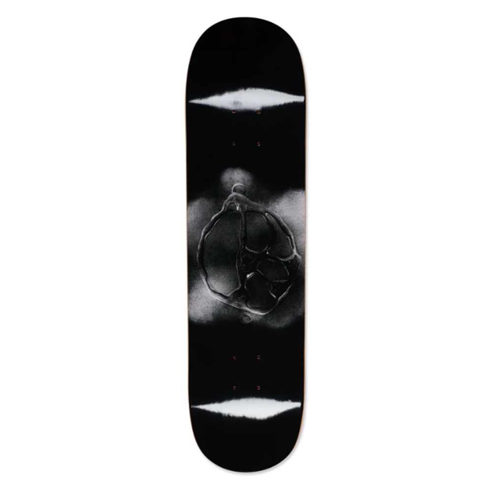 Polar Team Stroke Logo Skateboard Deck Black 8x14.25WB
