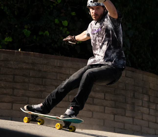 Loaded Bolsa II Skateboard Complete Blue White 9.4x34"