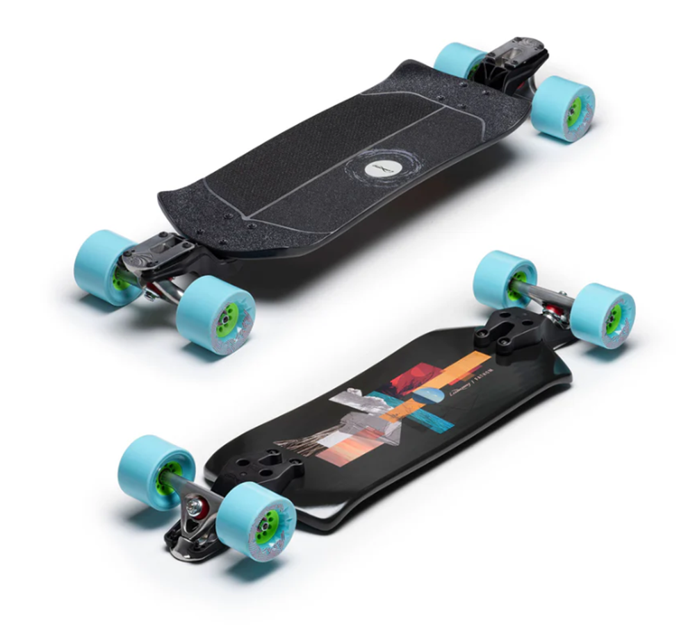 Loaded Fathom Skateboard Complete Black 9.25x33"