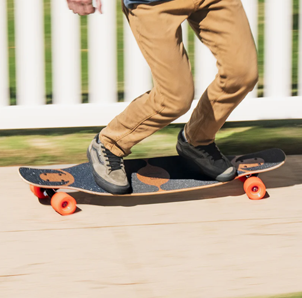 Loaded Symtail Flex 2 Skateboard Complete Natural Black 8.75x39.5"