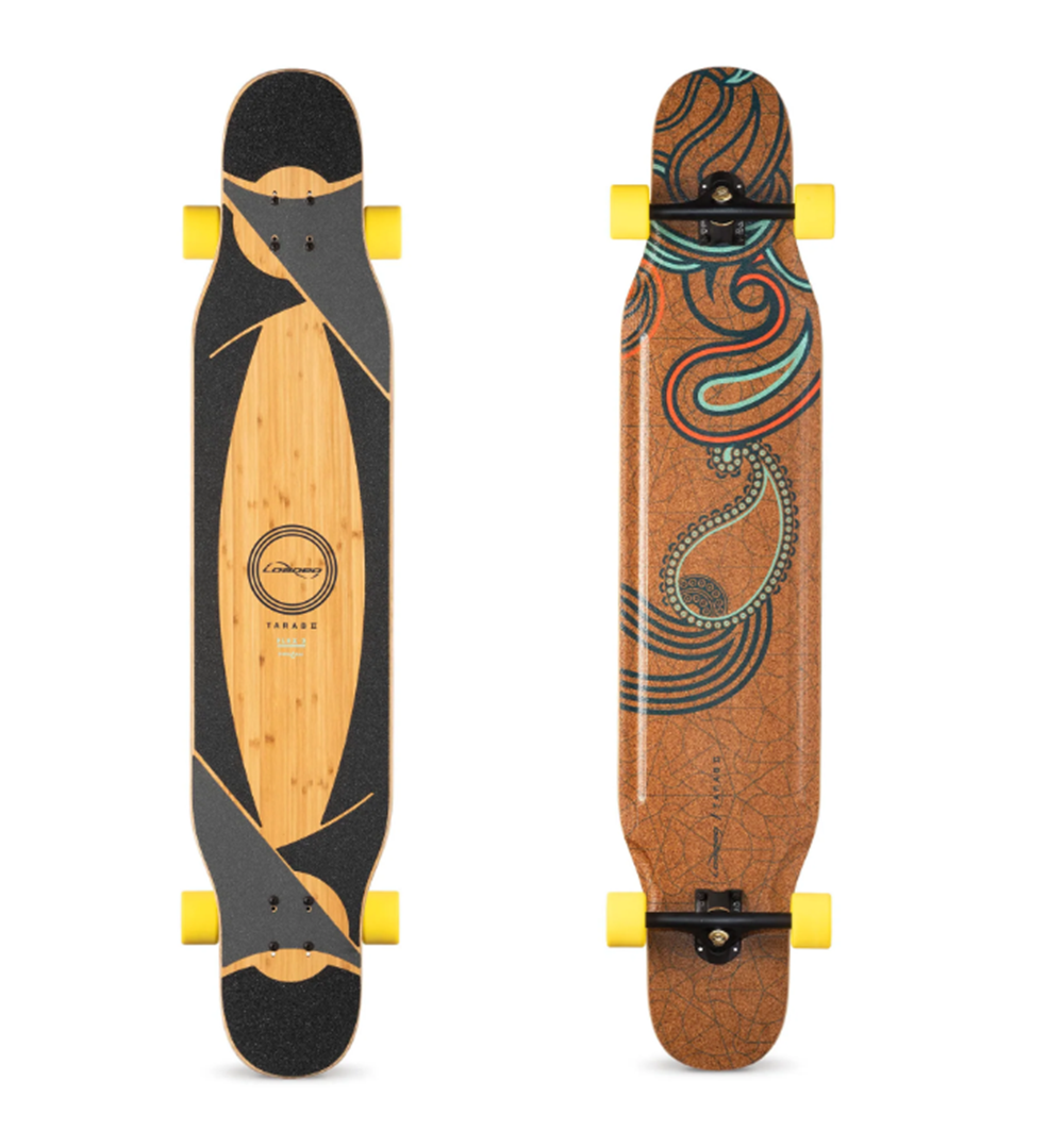 Loaded Tarab II Flex 2 Skateboard Complete Brown 9.5x47"