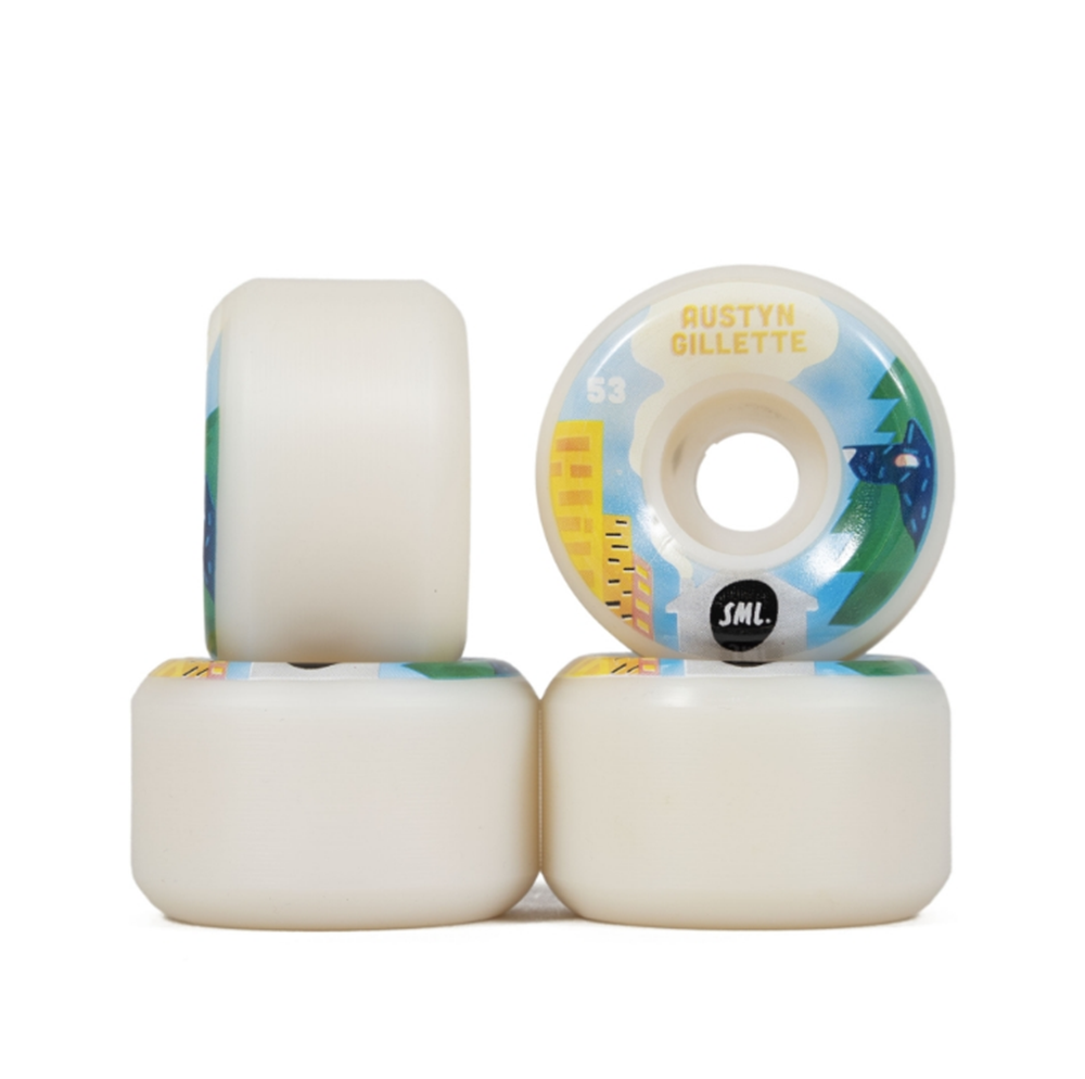 SML Arvo Austyn Gilette Wheels Set Natural 53mm