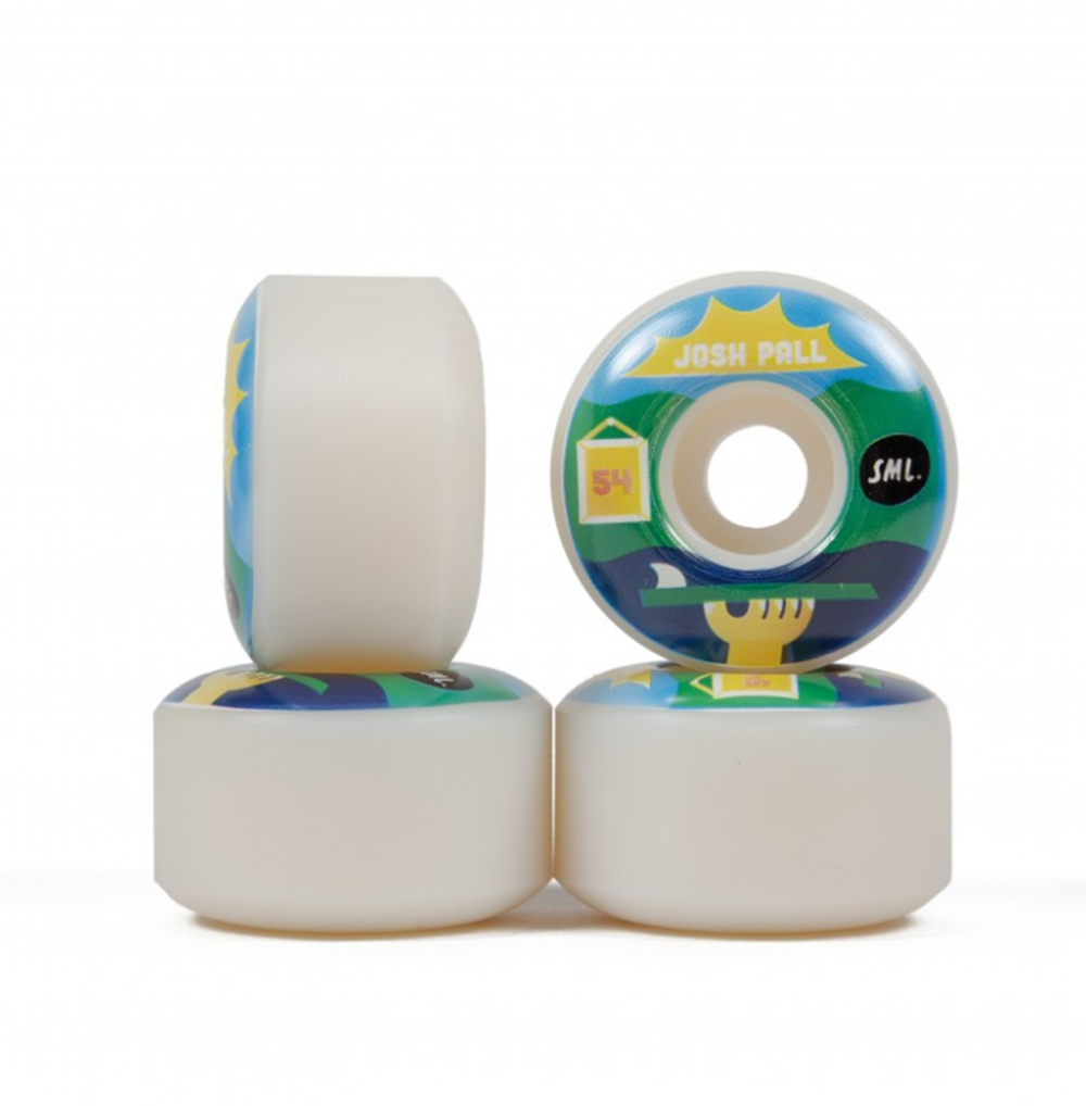 SML Arvo Josh Pall Wheels Set Blue Green Natural 54mm