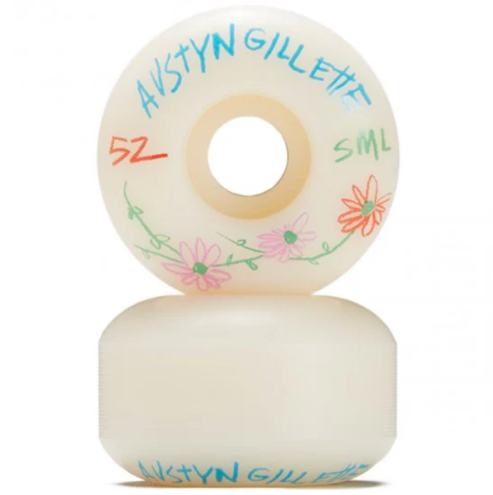 SML Pencil Pushers Gilette Wheels Set Natural 52mm