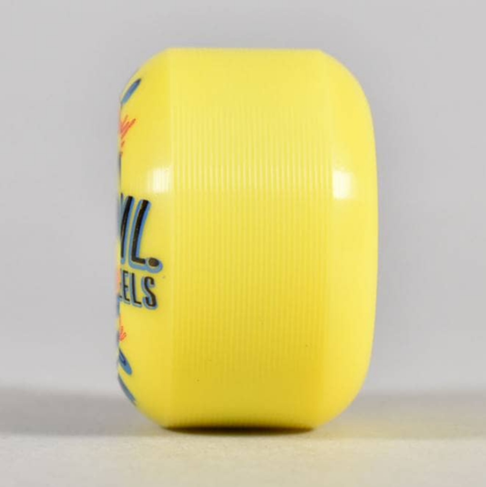 SML Succulent Cruiser Wheels Set Mellow Yellow 52mm/92a