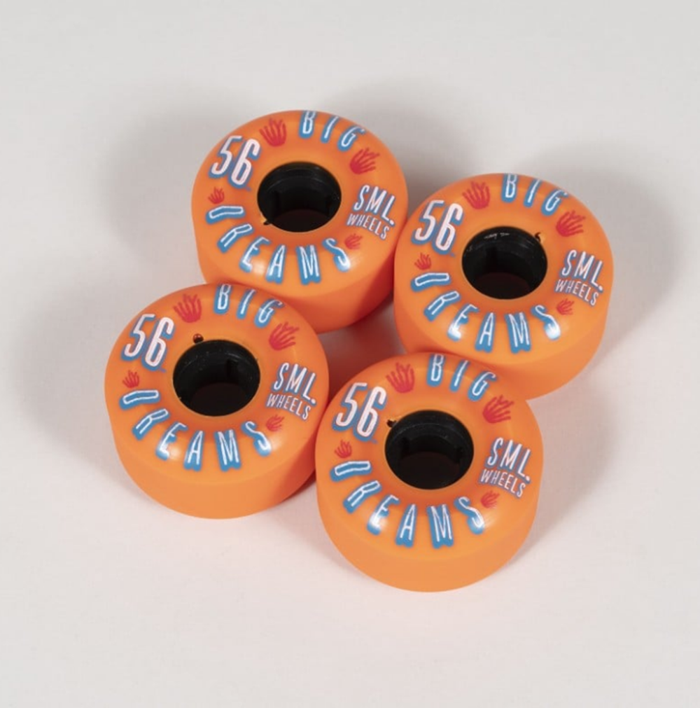 SML Succulent Cruiser Wheels Set Sun Up 56mm/92a