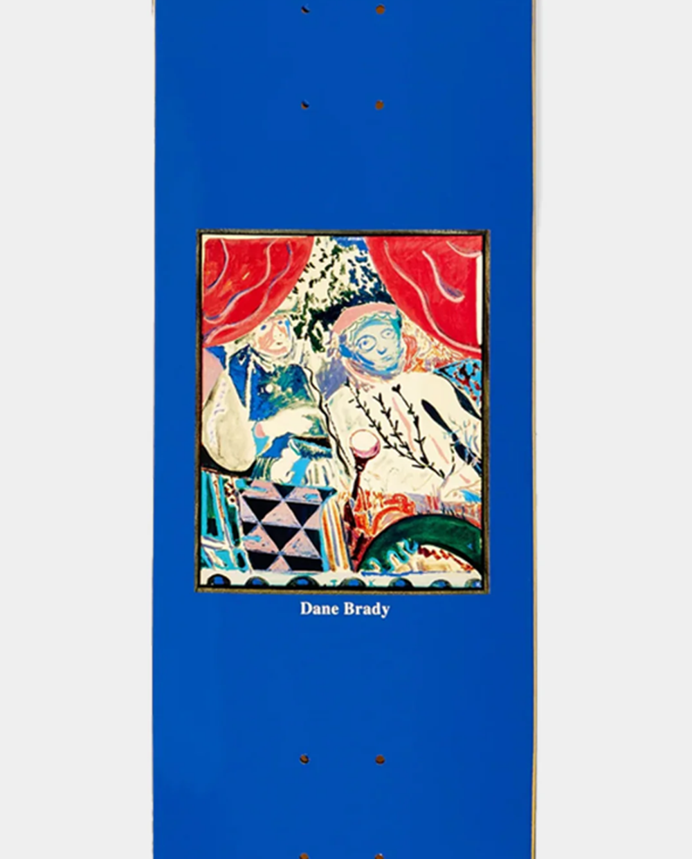 Polar Brady Time Travelers Skateboard Deck Blue 8.5x14.1WB