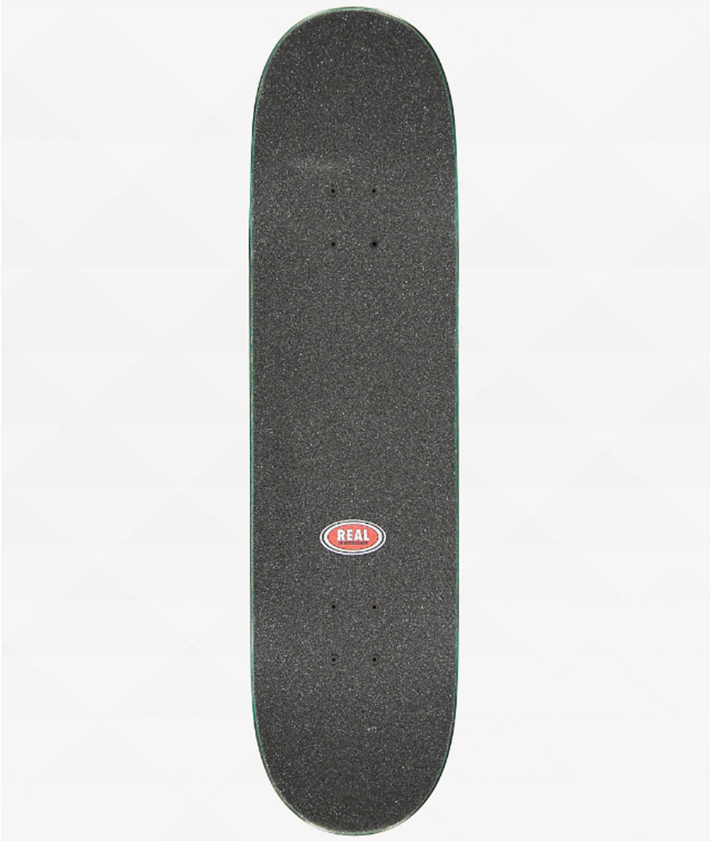 Real Rose Oval Skateboard Complete Red 7.75