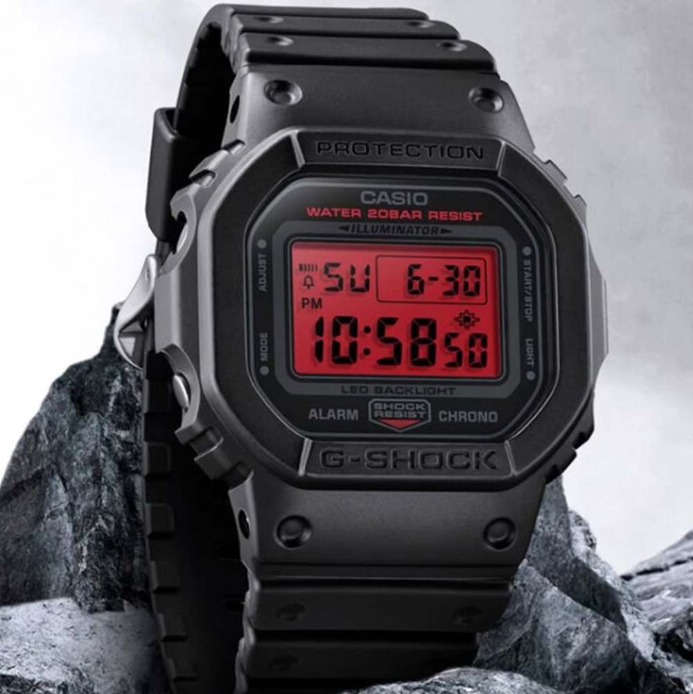GSHOCK DW5600BBR-1 Watch Black