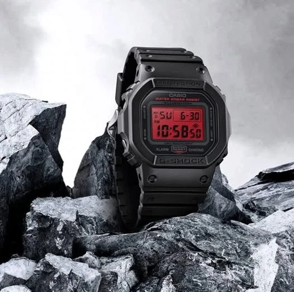 GSHOCK DW5600BBR-1 Watch Black