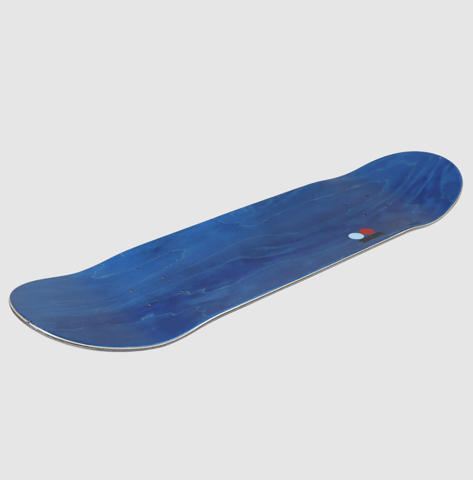 Plan B Classic Logo Skateboard Deck Blue 8.12x14.2WB