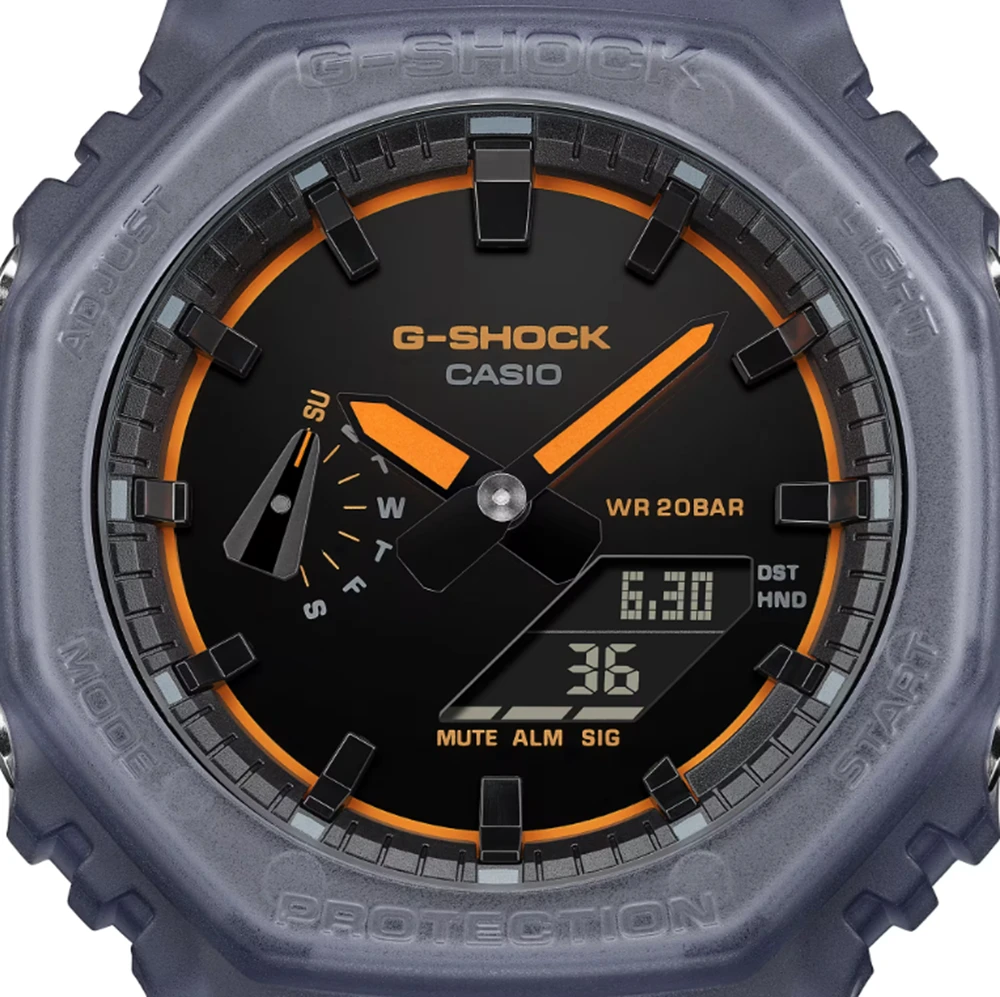 GSHOCK GA2100K-2A Watch Trans Blue