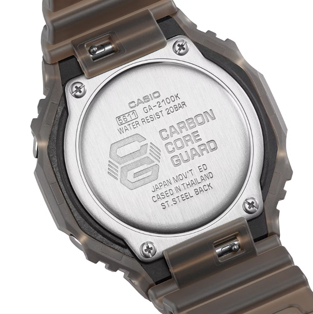 GSHOCK GA2100K-5A Watch Trans Brown