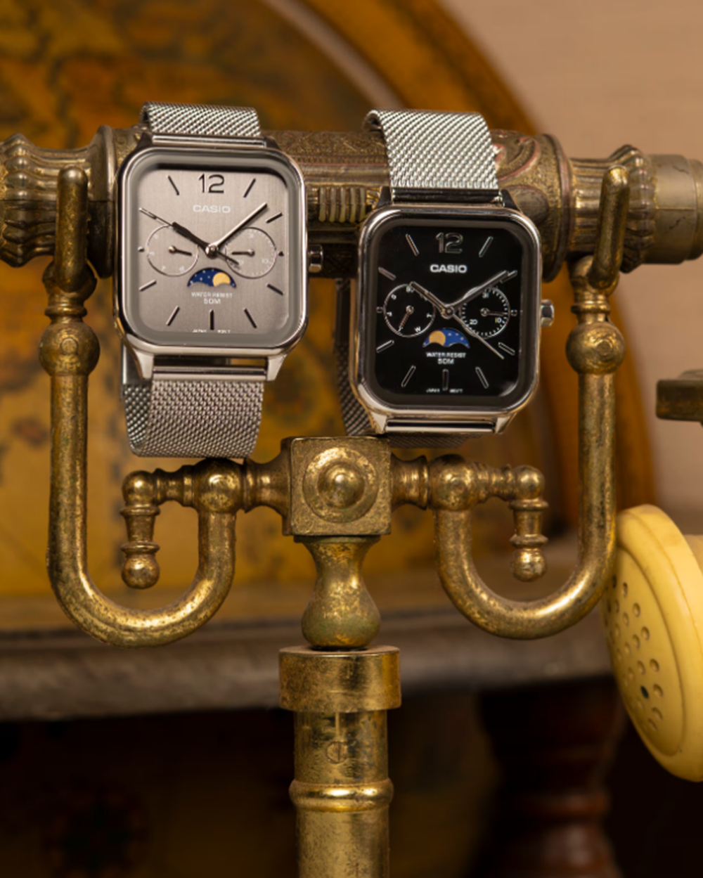 CASIO MTPM305MC-1AV Watch Silver