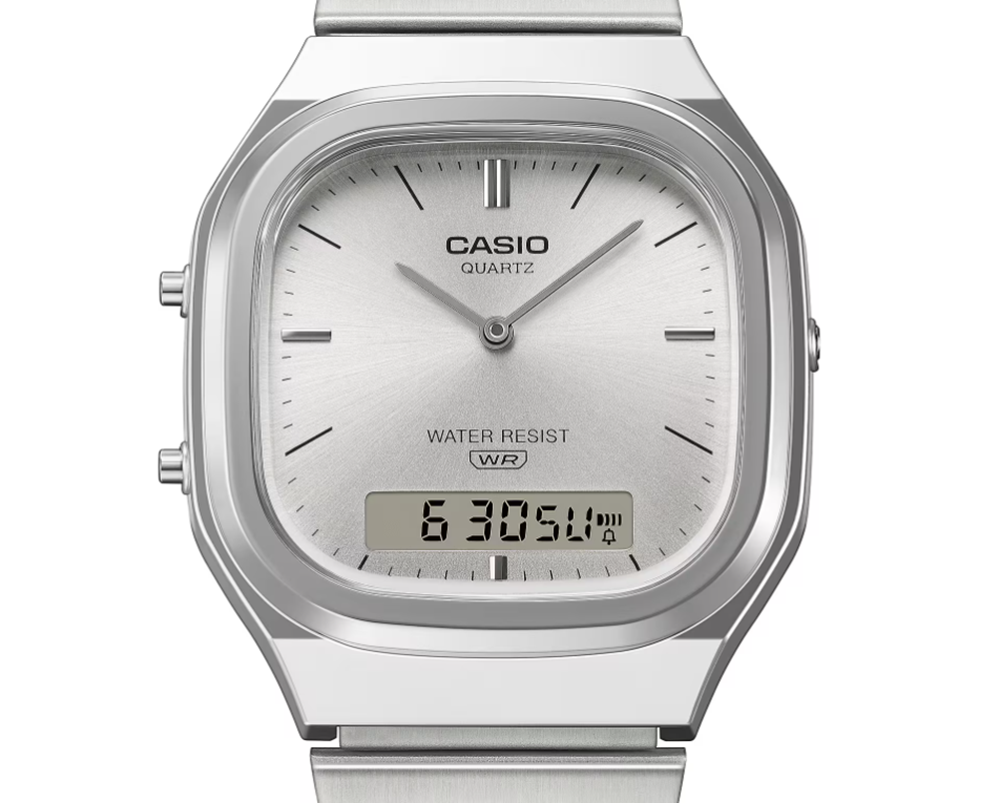 CASIO AQ240E-7A Watch Silver