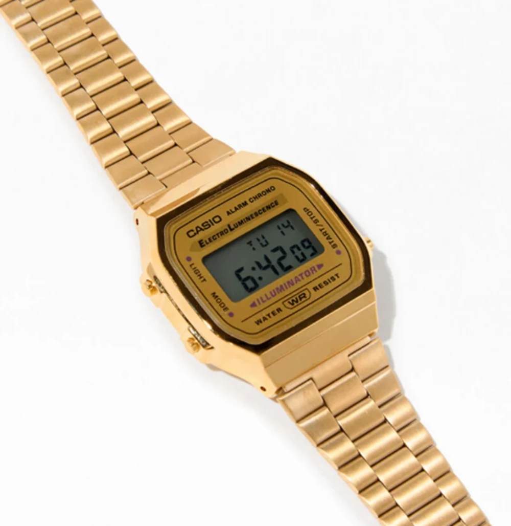 CASIO A168WG-9VT Watch Gold