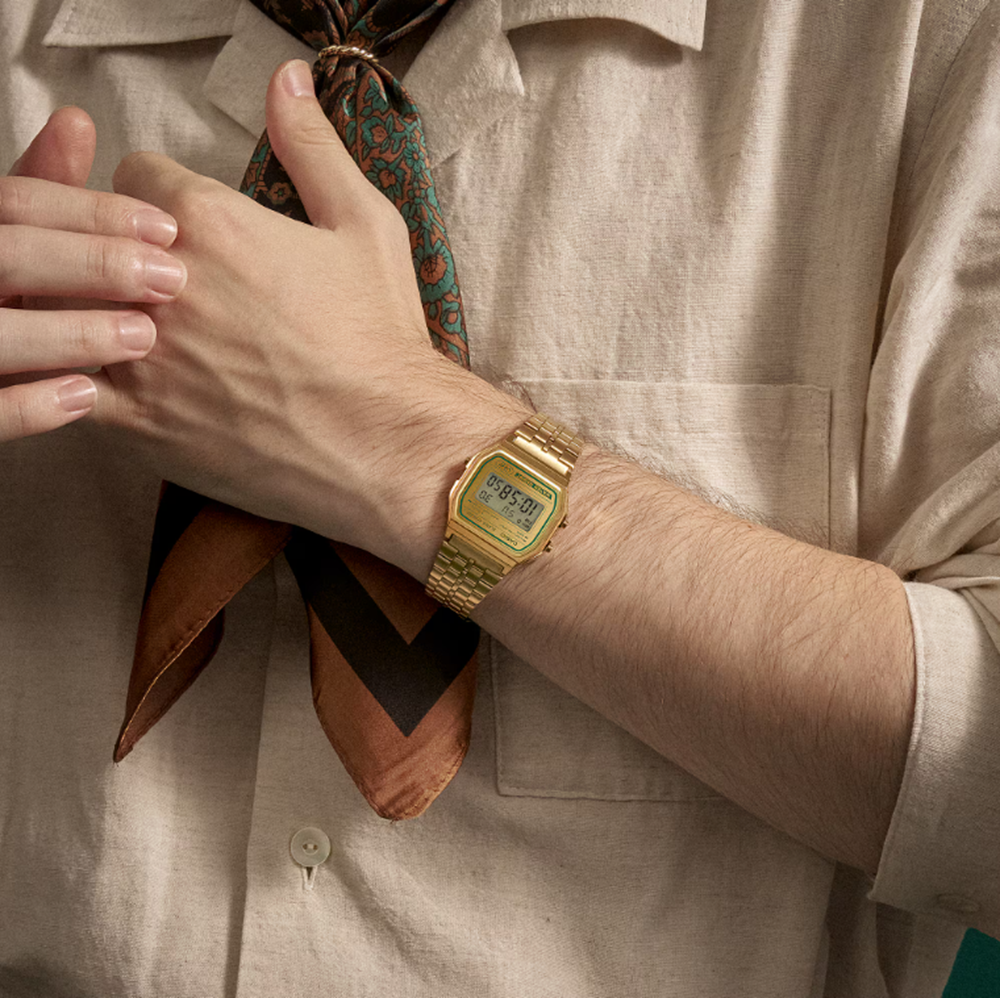 CASIO A158WEGV-9A Watch Gold