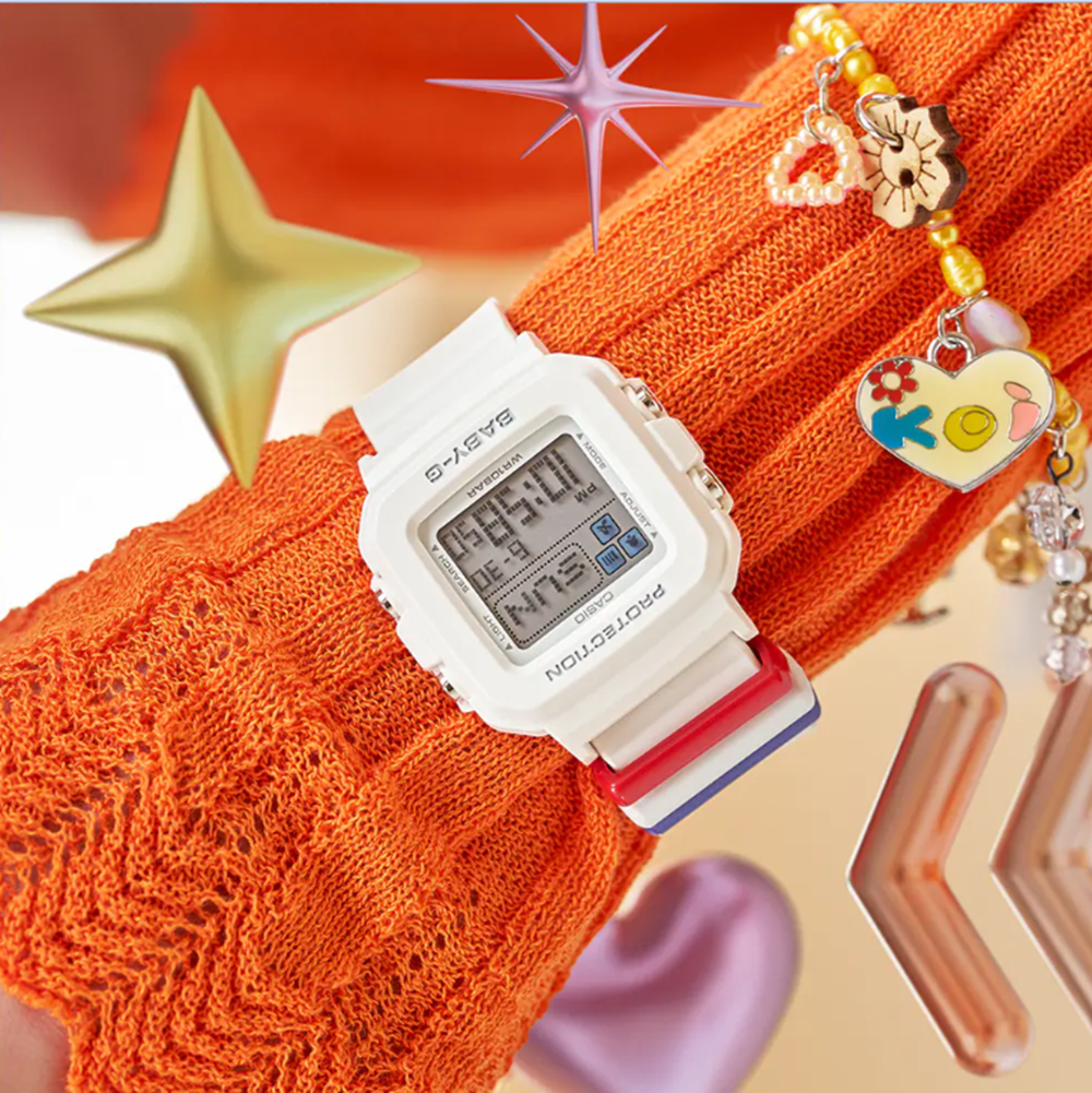 GSHOCK BGD10L-7 Watch White BABY G