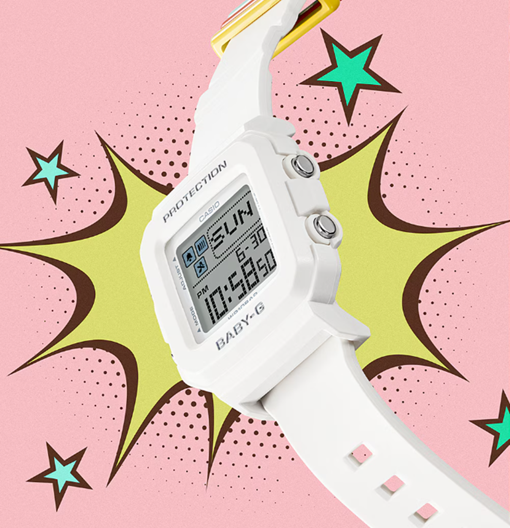 GSHOCK BGD10L-7 Watch White BABY G