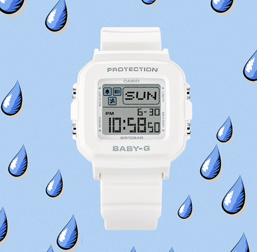 GSHOCK BGD10L-7 Watch White BABY G