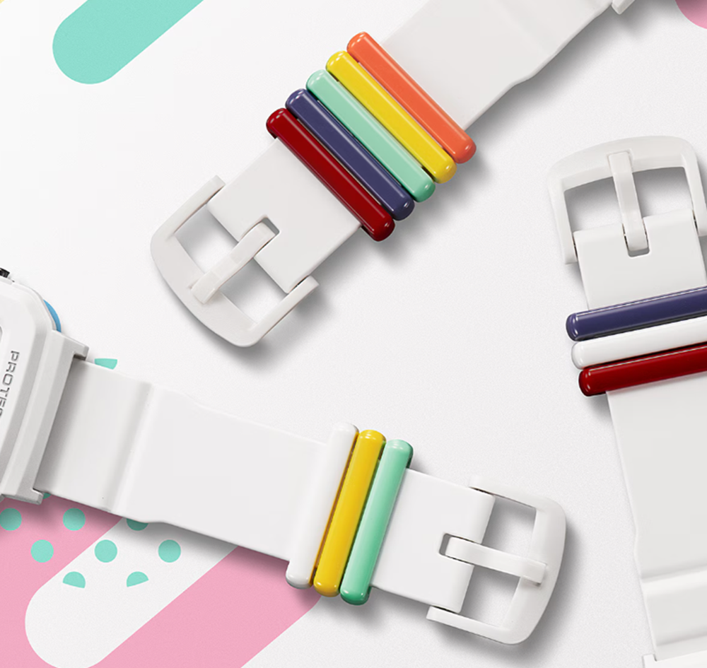 GSHOCK BGD10L-7 Watch White BABY G