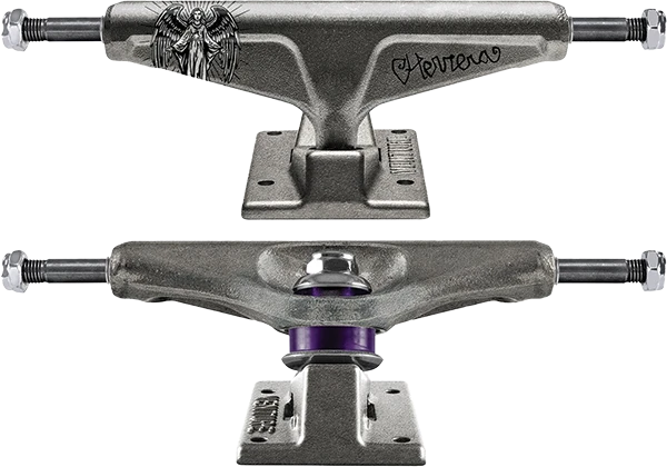 VENTURE HERRERA PRO HI 5.8 RAW BLACK TINT TRUCKS SET