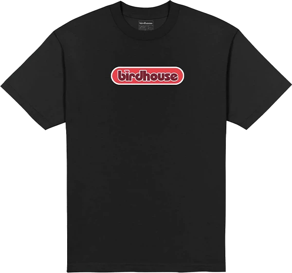 BIRDHOUSE RED PILL SS SMALL BLACK