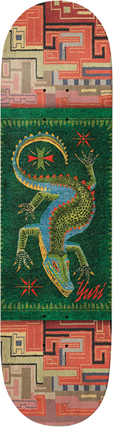 DEATHWISH YURI CARPET SKATEBOARD DECK-8.5