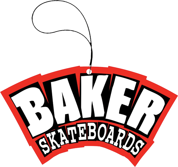 BAKER ARCH LOGO AIR FRESHENER BLACK