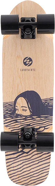 LANDYACHTZ DINGHY CLASSIC FENDER MIDNIGHT DIP SKATEBOARD COMPLETE 8X28.5