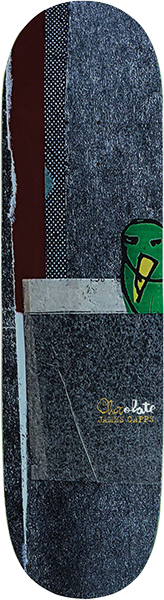 CHOCOLATE CAPPS LOST SINGLES SKATEBOARD DECK-8.5