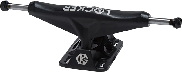 GRIND KING LOCKER TRUCK 8.25 FLAT BLACK TRUCKS SET