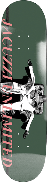 JACUZZI SPENCER ELEGANCE SKATEBOARD DECK-8.25 FOREST GRN EX7