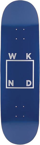WKND LOGO SKATEBOARD DECK-8.75 NAVY