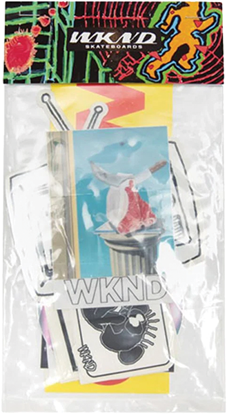 WKND 12/PK ASSORTED STICKER PACK STICKER PACK