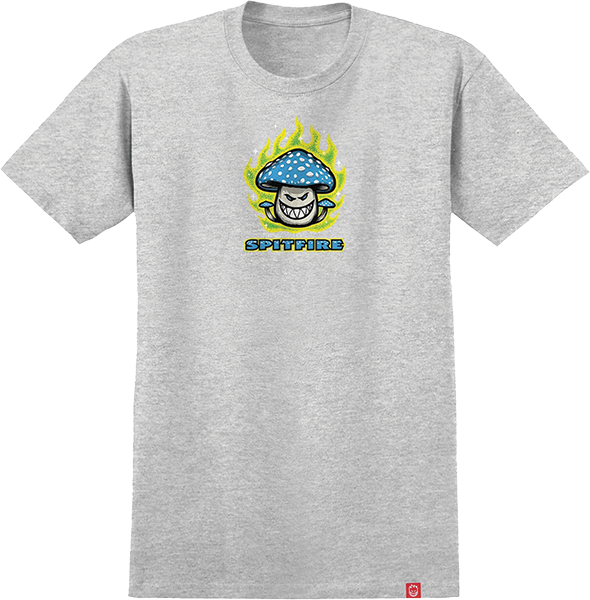 SPITFIRE MUSHROOM BIGHEAD SS MEDIUM HEATHER GREY