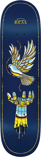 REAL SYNTHETIC PEACE SKATEBOARD DECK-8.5