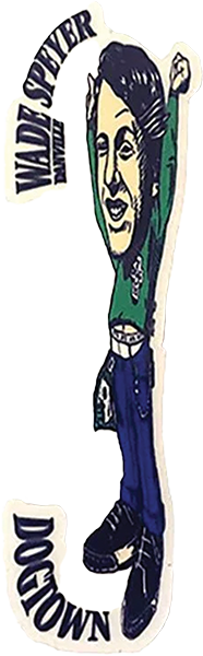 DOGTOWN WADE SPEYER VICTORY 90S 5" DECAL