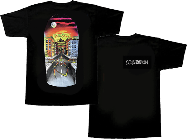 DOGTOWN DRESSEN STREET 80S SS MEDIUM BLACK