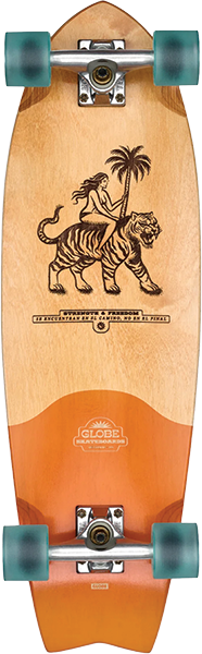 GLOBE SUN CITY SKATEBOARD COMPLETE-9x30 LA TIGRA